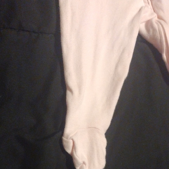 Wild One Pink Footed Onesie - Picture 5 of 7